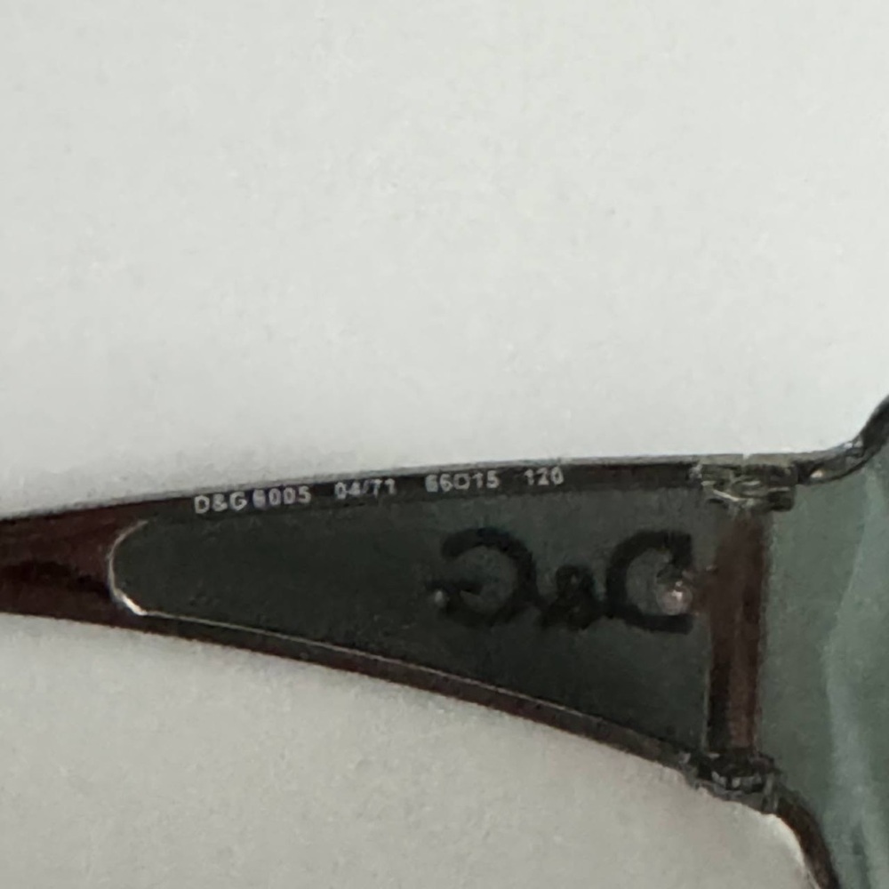 ❌SOLD❌ Vintage Y2K Authentic Dolce & Gabbana Sunglasses 😎 - Picture 7 of 10
